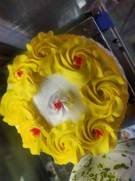 Picture of Fresh Cream pineapple Cake 500g