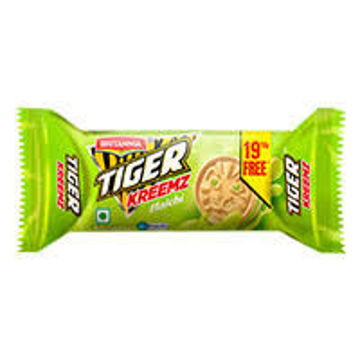 Picture of BRITANNIA TIGER KREEMZ ELAICHI (43g) (Pack Of 12Pc) packet