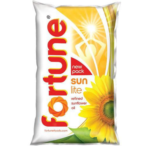 Picture of Fortune Sunlite Refined Sunflower Oil - 1L Pouch