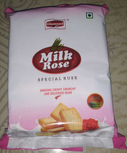 Picture of Diamond Milk Rose Special Rusk Toast (90g) (20Pc) Packet