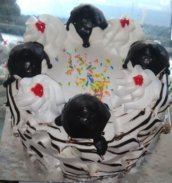 Picture of Fresh Cream choco delight Cake 500g