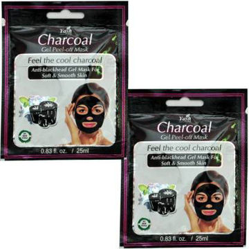 Picture of YASH HEABAL CHARCOAL GEL PEEL OFF MASK 25 ML