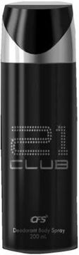 Picture of CFS 21 Club Code Black Deodorant Body Spray - For Men  (200 ml)