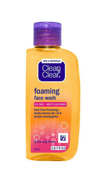 Picture of Clean & clear foaming face wash (50ml)