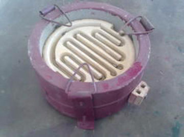 Picture of Round cement heater Size: 8-1/2 No. (190 MM)