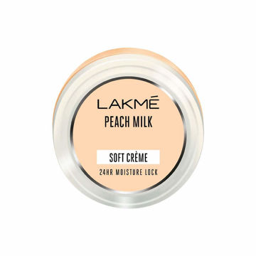 Picture of Lakme Peach Milk Soft Creme (Cream), Light Weight With 24Hr Moisture Lock, 65 g