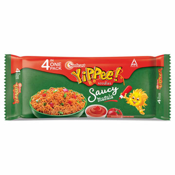 Picture of yippee saucy masala noodles, 260g