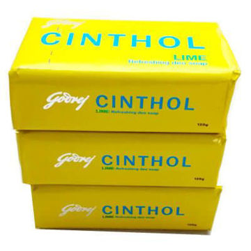 Picture of Godrej Cinthol Lime Bath Soap, 125g (Pack of 3)