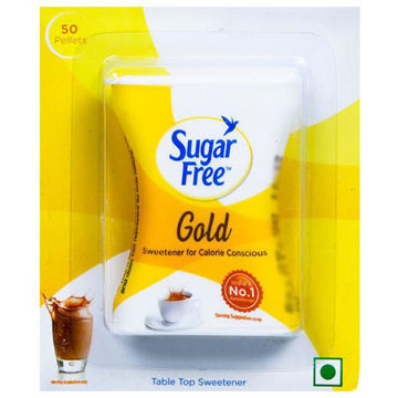 Picture of Sugar Free Gold Low Calorie Sweetener, 50 Pellets