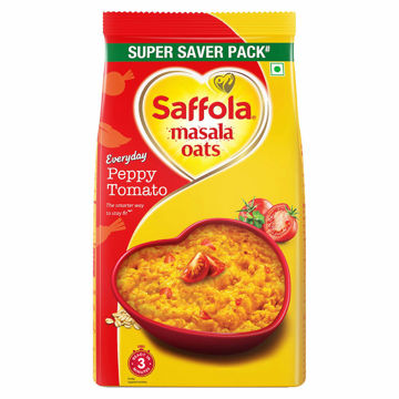 Picture of Saffola Masala Oats, Peppy Tomato, 500g