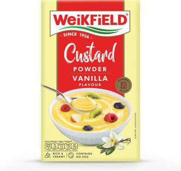 Picture of WeiKFiELD Vanilla Flavour Custard Powder  100g