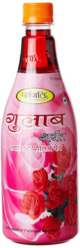 Picture of Patanjali Gulab Sharbat Bottle, 750ml