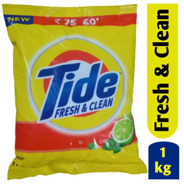 Picture of Tide Fresh And Clean Detergent Powder, 1kg