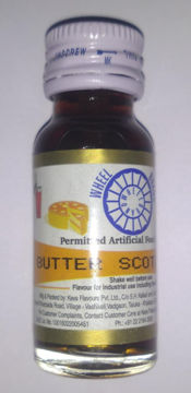 Picture of Keva Wheel Brand Permitted Artificial food Essence Butter Scotch WB 20ml Bottel for Baking Cakes, Cookies, Chocolates, Ice Creams, Desserts