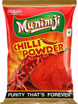 Picture of PUSHP Munimji red Chilli Powder Lal Mirch 200g